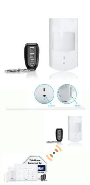 Pir Motion Sensor Hidden Camera-sd Slot