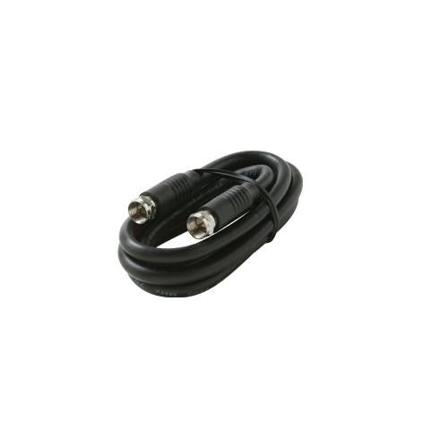 50' F-f Black Rg6-ul Cable