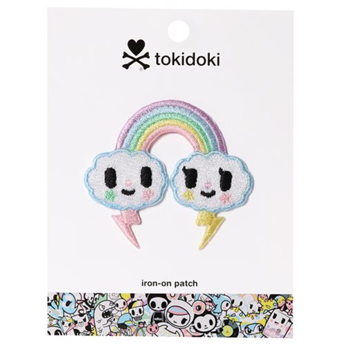 Tokidoki Pastel Pop Rainbow Iron-On Patch                   