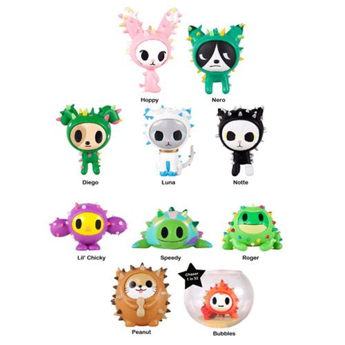 Tokidoki Cactus Pets Vinyl Figure Display Box               