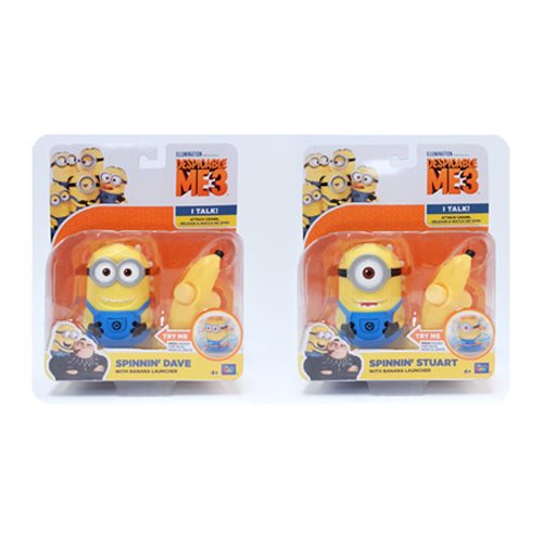 Despicable Me 3 Spinnin' Minion Figures Case                