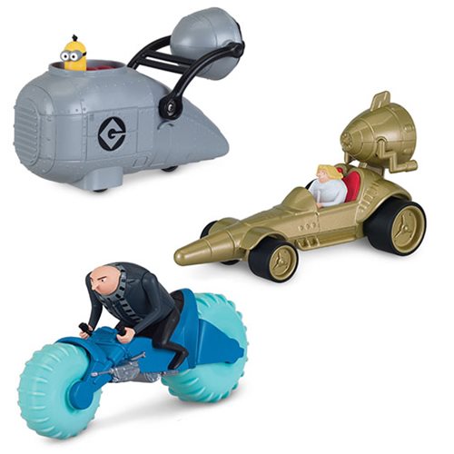 Despicable Me 3 Free-Wheeling Vehicles Case                 