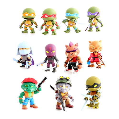 TMNT Wave 2 Action Vinyl Figure Display Box                 