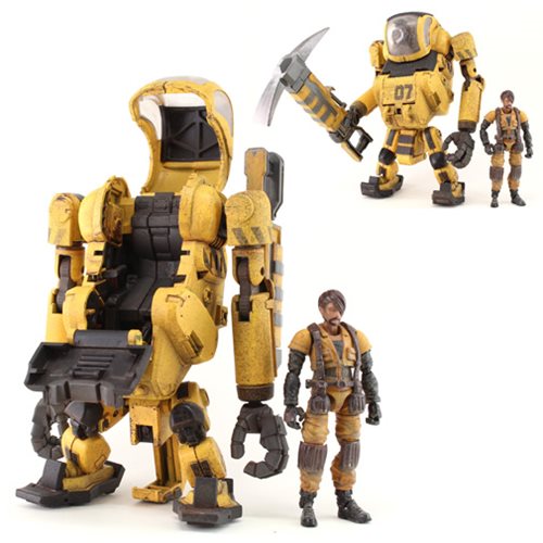 Acid Rain Laurel Worker with Pilot Action Figure            