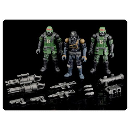 Acid Rain B2Five K6 Jungle Soldiers Action Figure 3-Pack    