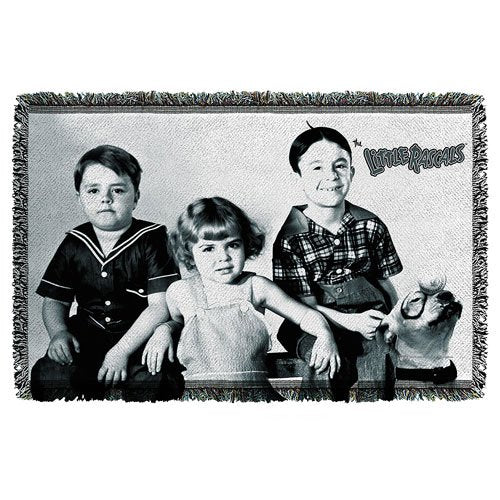 Little Rascals The Gang Woven Tapestry Throw Blanket        