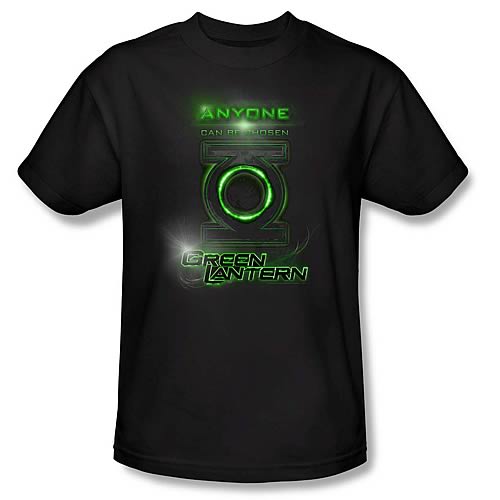 Green Lantern Movie Anyone Can Be Chosen T-Shirt            