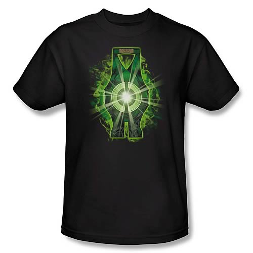 Green Lantern Movie Lantern Battery T-Shirt                 