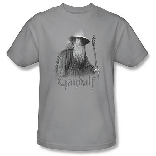 Lord of the Rings Gandalf the Grey Silver T-Shirt           