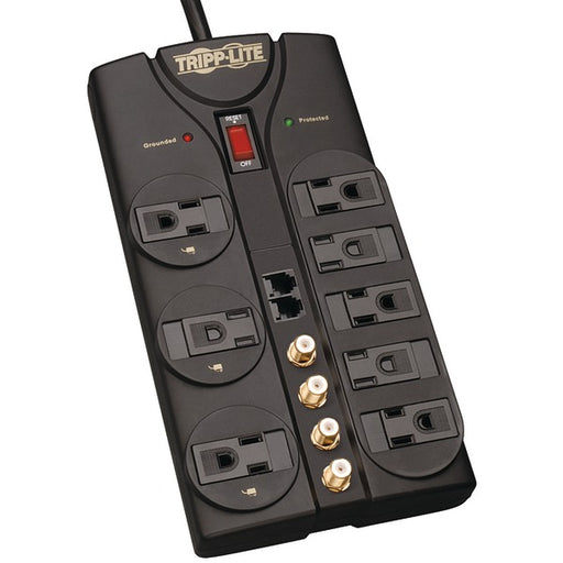 8 OUTLET + PHONE & 2 COAX