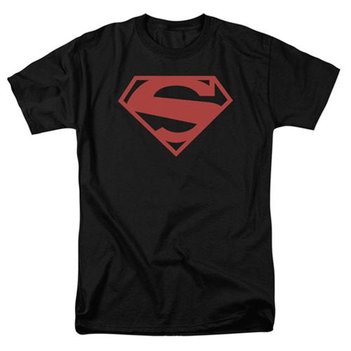 Superman New 52 Red Block Logo T-Shirt                      