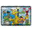 Sesame Street Retro Gang Woven Tapestry Throw Blanket       