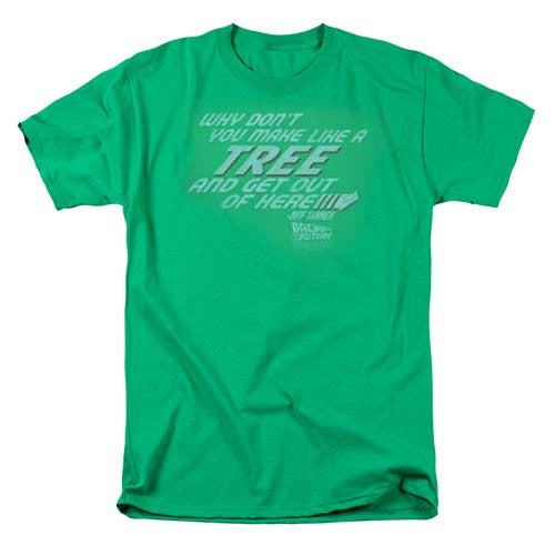 Back to the Future Make Like A Tree T-Shirt                 