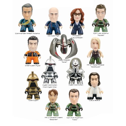 Battlestar Galactica Titans Ser. 1 Mini-Figure Display Box  