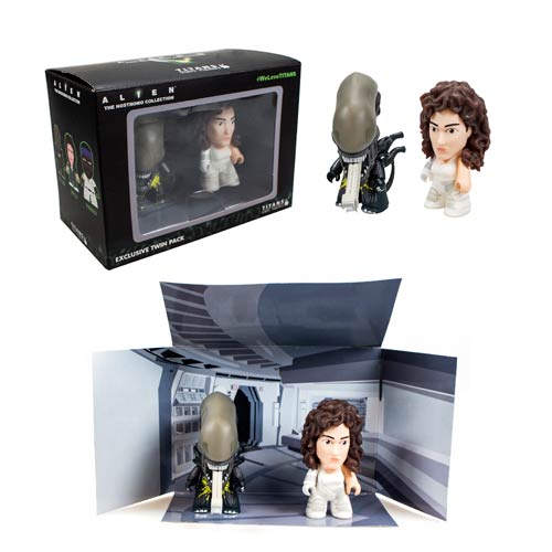 Alien Titans Ripley and Xenomorph 3-Inch Mini-Figure 2-Pack 