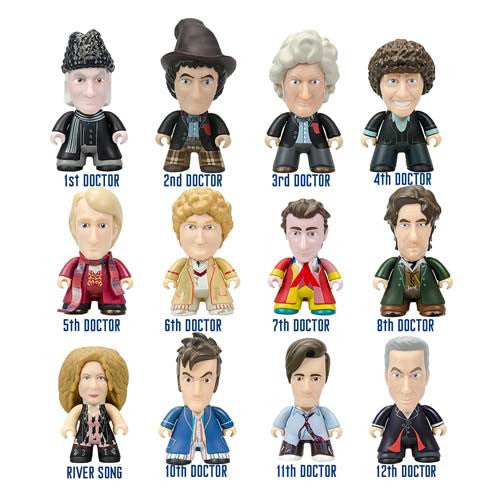 Doctor Who Titans Regeneration Coll. Mini-Figure Display Box