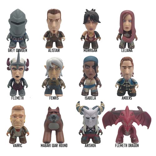 Dragon Age Titans Heroes Thedas Coll Mini-Figure Display Box