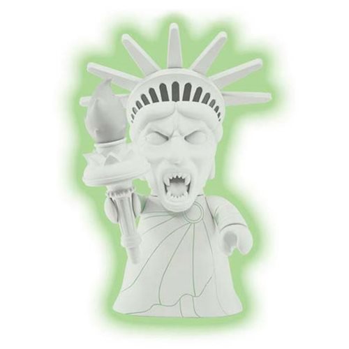 Doctor Who Statue of Liberty Weeping Angel GITD Vinyl Figure