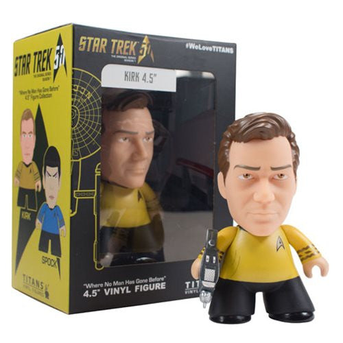 Star Trek: TOS Kirk 4 1/2-Inch Titans Vinyl Figure          