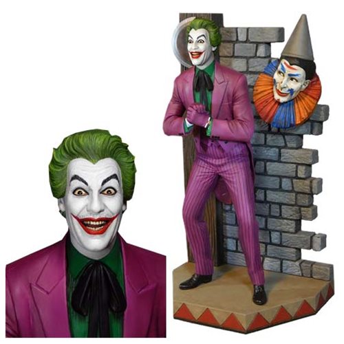 Batman 1966 TV Series The Joker Maquette Statue             