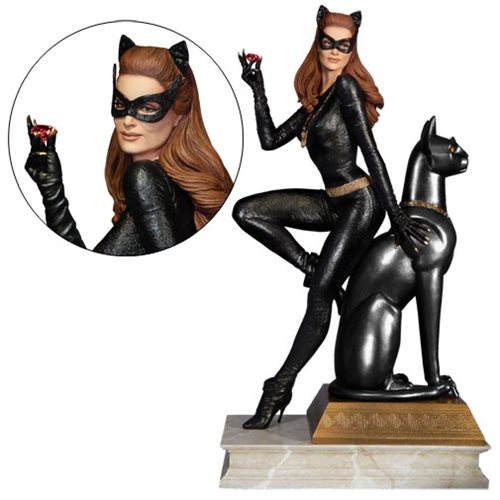 Batman 1966 TV Series Ruby Version Catwoman Statue          