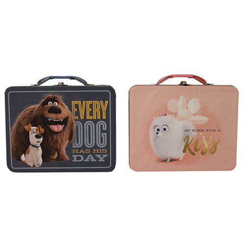 The Secret Life of Pets Tin Lunch Box Case                  