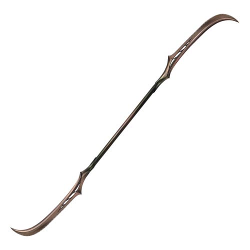 The Hobbit Mirkwood Double-Bladed Polearm Prop Replica      