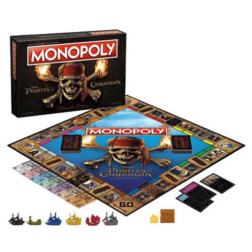 Pirates of the Caribbean Ultimate Edition Monopoly Game     