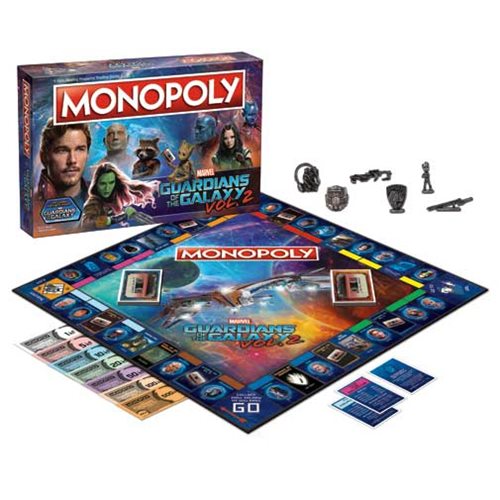 Guardians of the Galaxy Vol. 2 Monopoly Game                