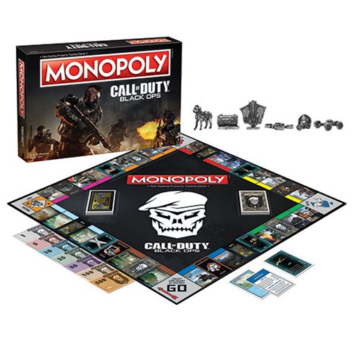 Call of Duty Black Ops Monopoly Game                        