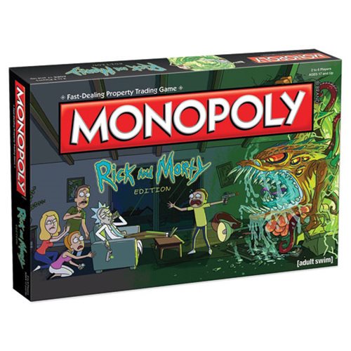 Rick and Morty Monopoly Game                                