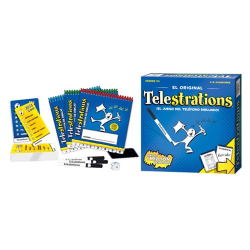 Telestrations Party Game Spanish Edition                    