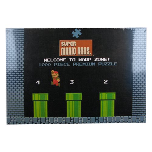 Super Mario 1-2 Welcome to Warp Level 1000-Piece Puzzle     