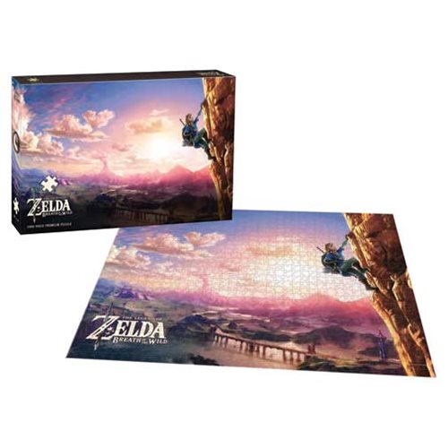 The Legend of Zelda Breath of the Wild Scaling Hyrule Puzzle