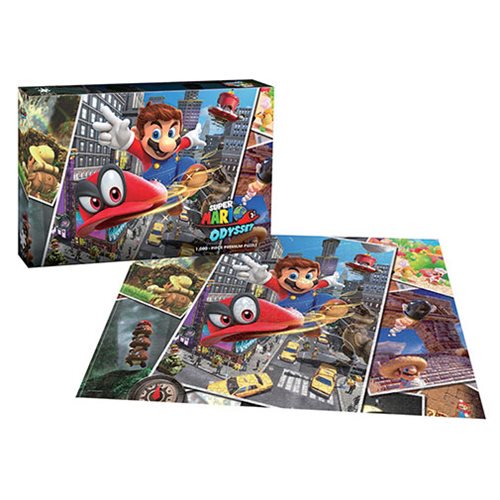 Super Mario Odyssey Snapshots 1,000-Piece Premium Puzzle    