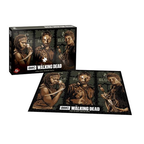 The Walking Dead AMC TV Show 1000-Piece Premium Puzzle      