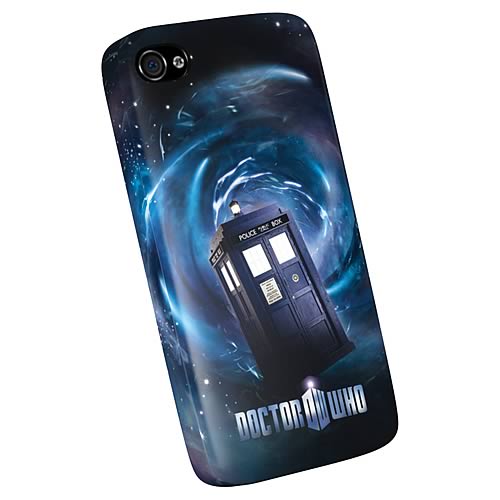 Doctor Who TARDIS iPhone 4 Plastic Cover                    