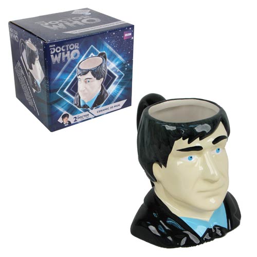 Doctor Who Second Doctor Bust Figural Mug                   