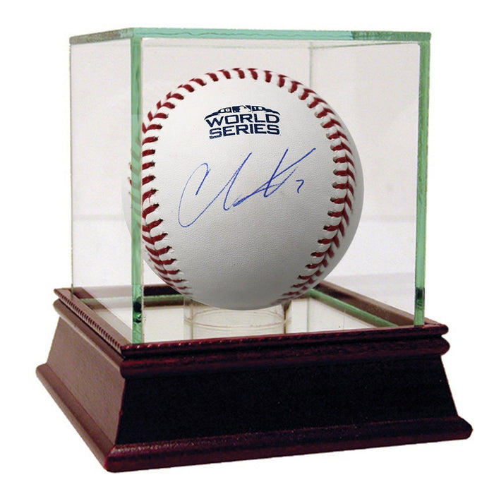 Christian Vazquez Signed 2018 World Series Baseball        