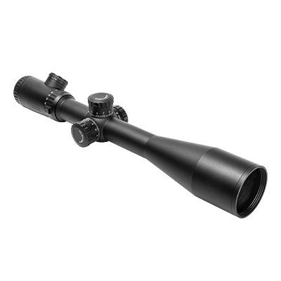 Vism By Ncstar Evolution Series 6-24x50 Full Size Scope/Ao/Blue & Green Ill./Single Dot/Green Lens