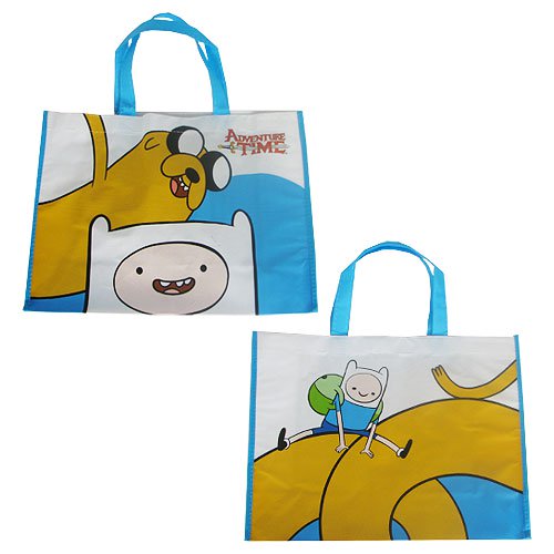 Adventure Time with Finn and Jake Large Shopper Tote        