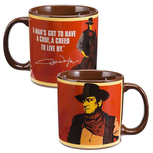 John Wayne Creed 20 oz. Ceramic Mug                         