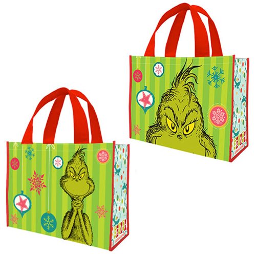 Dr. Seuss Grinchmas Large Recycled Shopper Tote             