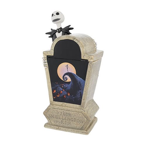 The Nightmare Before Christmas Tombstone Ceramic Cookie Jar 