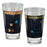 Pac-Man 16 oz. Laser Decal Glass 2-Pack                     