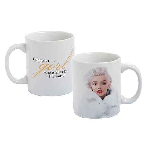 Marilyn Monroe Just a Girl 12 oz. Ceramic Mug               