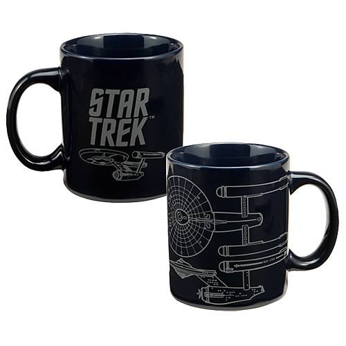 Star Trek Original Series Enterprise Mug                    