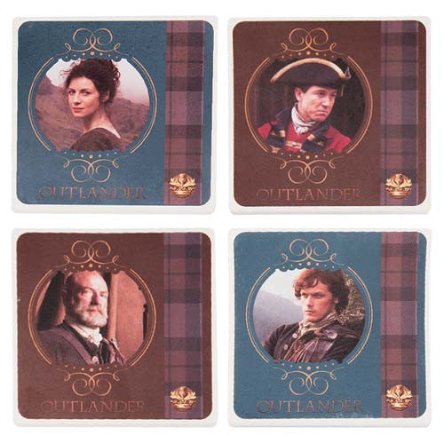 Outlander Ceramic Coaster 4-Pack                            