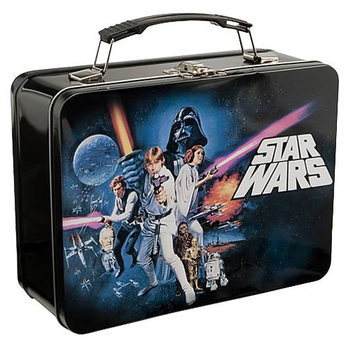 Star Wars Episode 4 Large Square Tin Tote                   