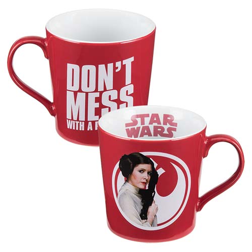 Star Wars Princess Leia 12 oz. Ceramic Mug                  